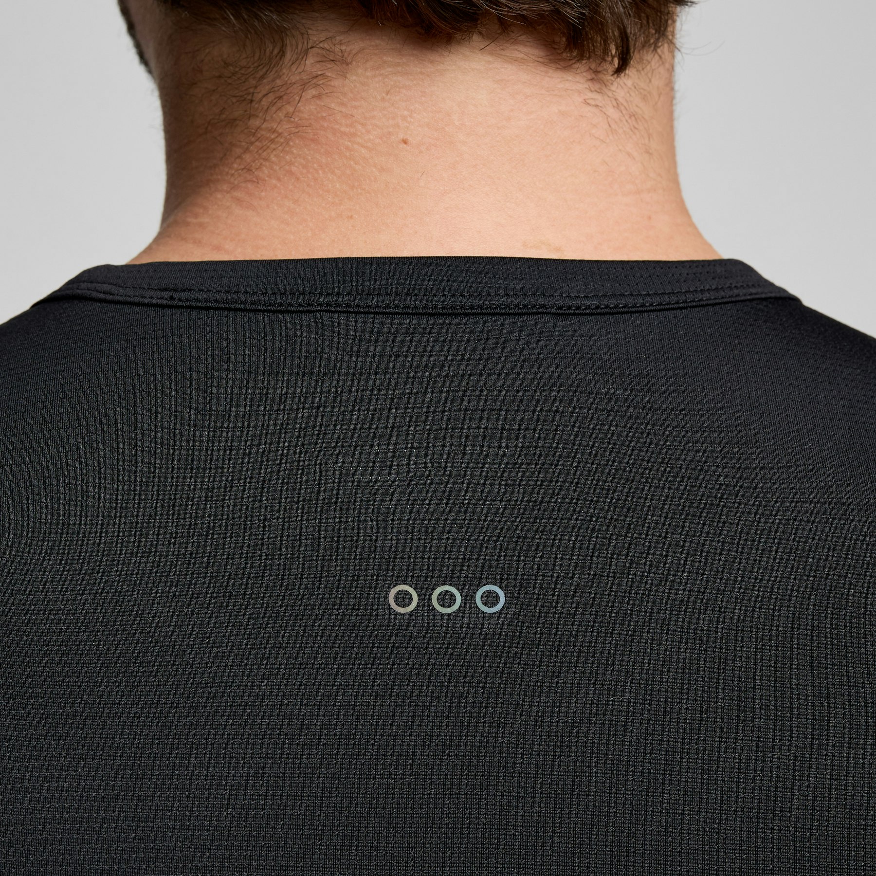 Saucony Stopwatch Short Sleeve (herr) - Svart - 2024