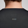 Saucony Stopwatch Short Sleeve (herr) - Svart - 2024