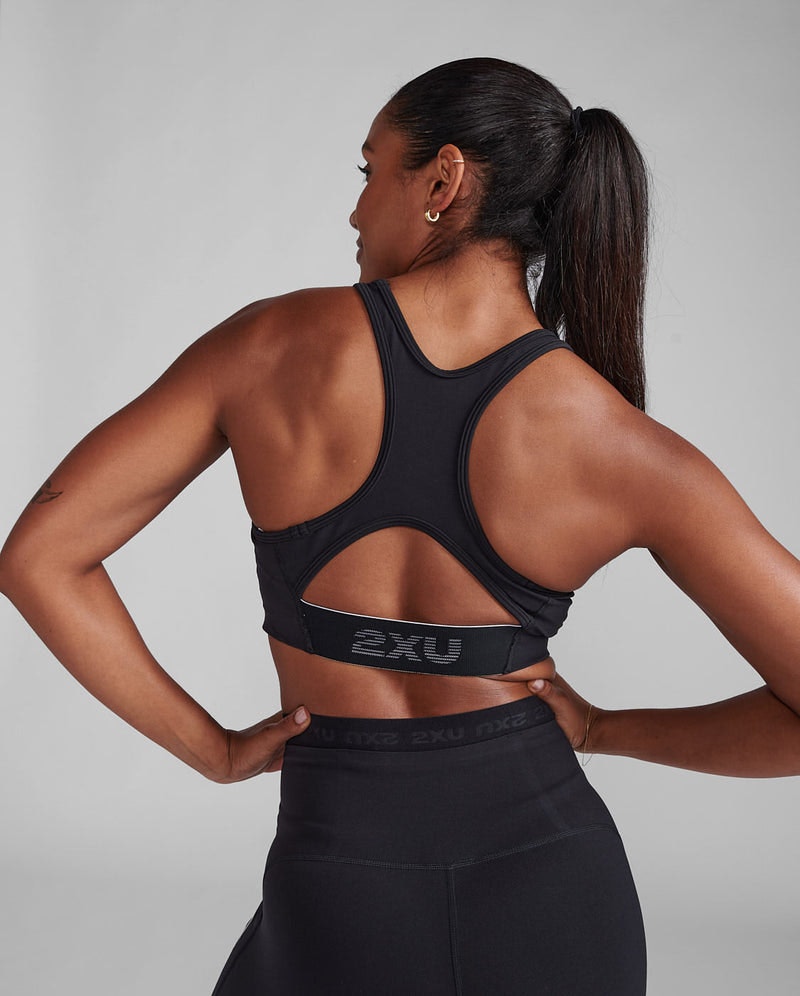 2XU Motion Racerback Bra - Black/Black (Dam)