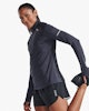 2XU Aero 1/2 Zip (Dam) - Black/Silver Reflective