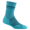 Darn Tough Element - Run Micro Crew Lightweight with cushion (Dam) - Cyan