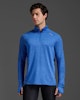 2XU Ignition 1/4 Zip (Herr) - Nebula/black Reflective