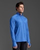 2XU Ignition 1/4 Zip (Herr) - Nebula/black Reflective