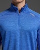 2XU Ignition 1/4 Zip (Herr) - Nebula/black Reflective
