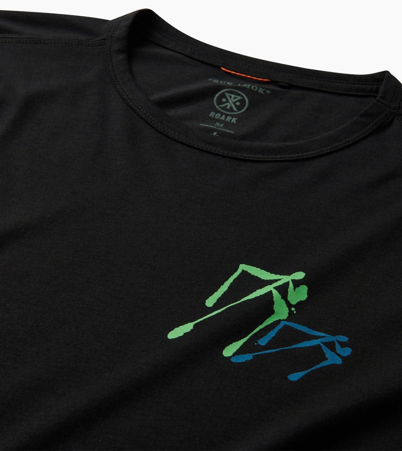 Roark Run Amok Mathis Core Long Sleeve (Herr) - Black Fjord
