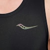 Saucony Stopwatch Singlet (herr) - Svart