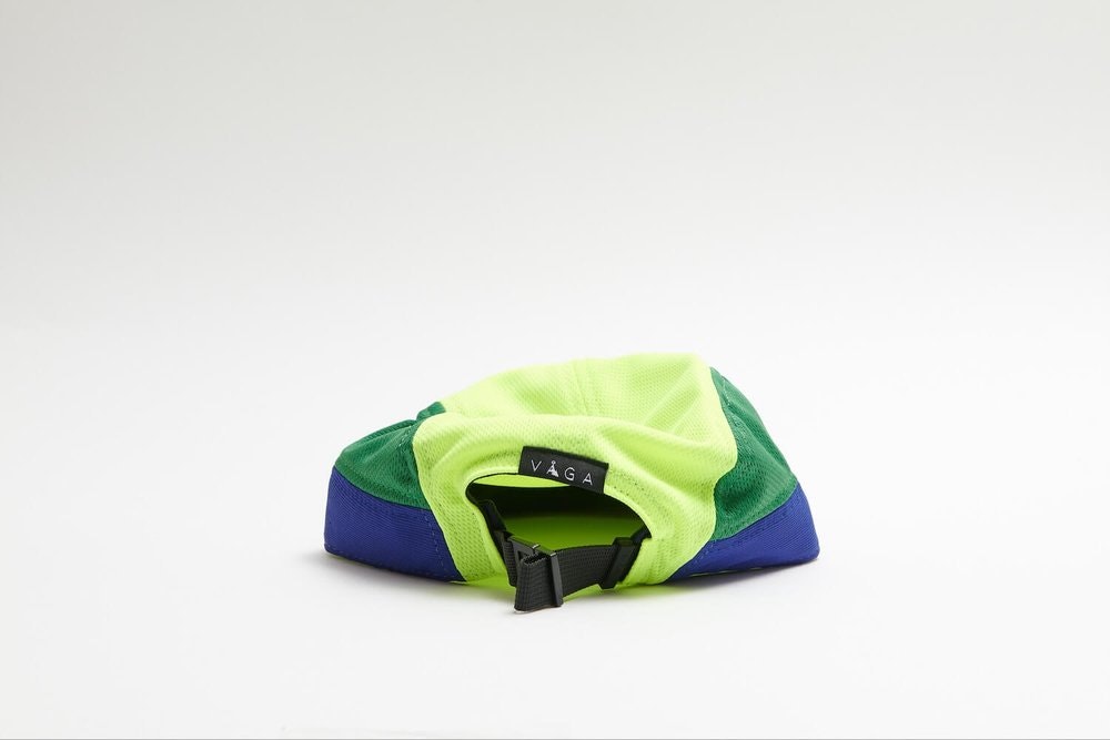 VÅGA Club Cap Neon Yellow/Green/Blue/Navy Blue