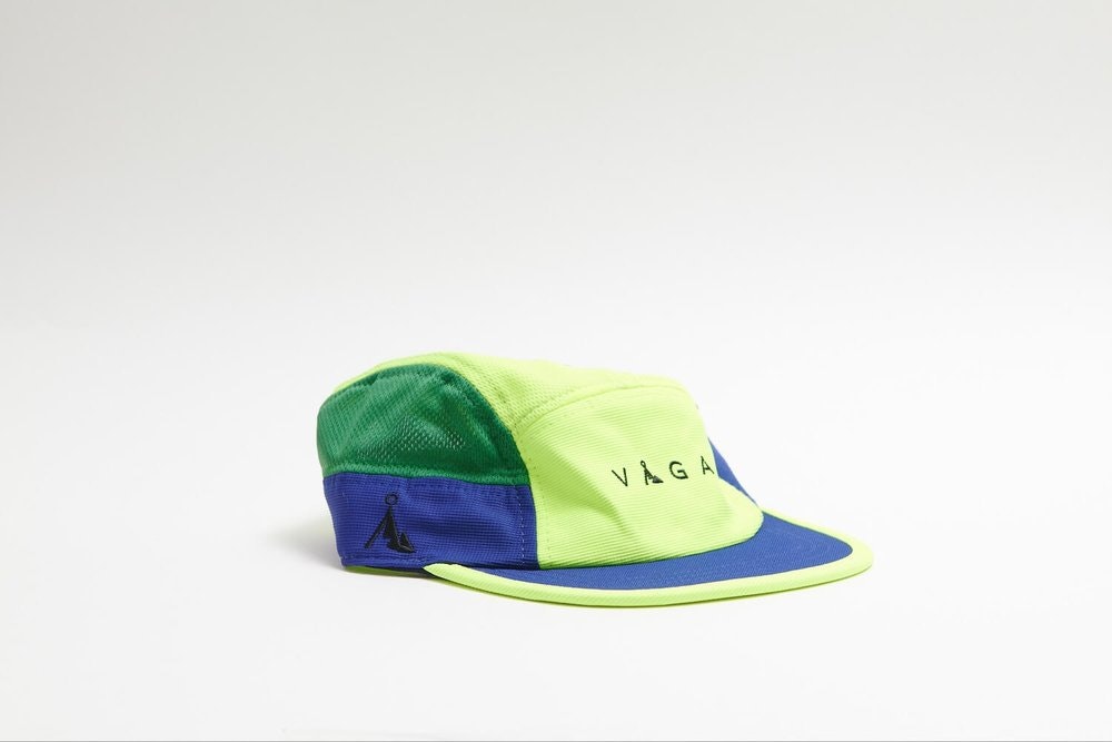 VÅGA Club Cap Neon Yellow/Green/Blue/Navy Blue