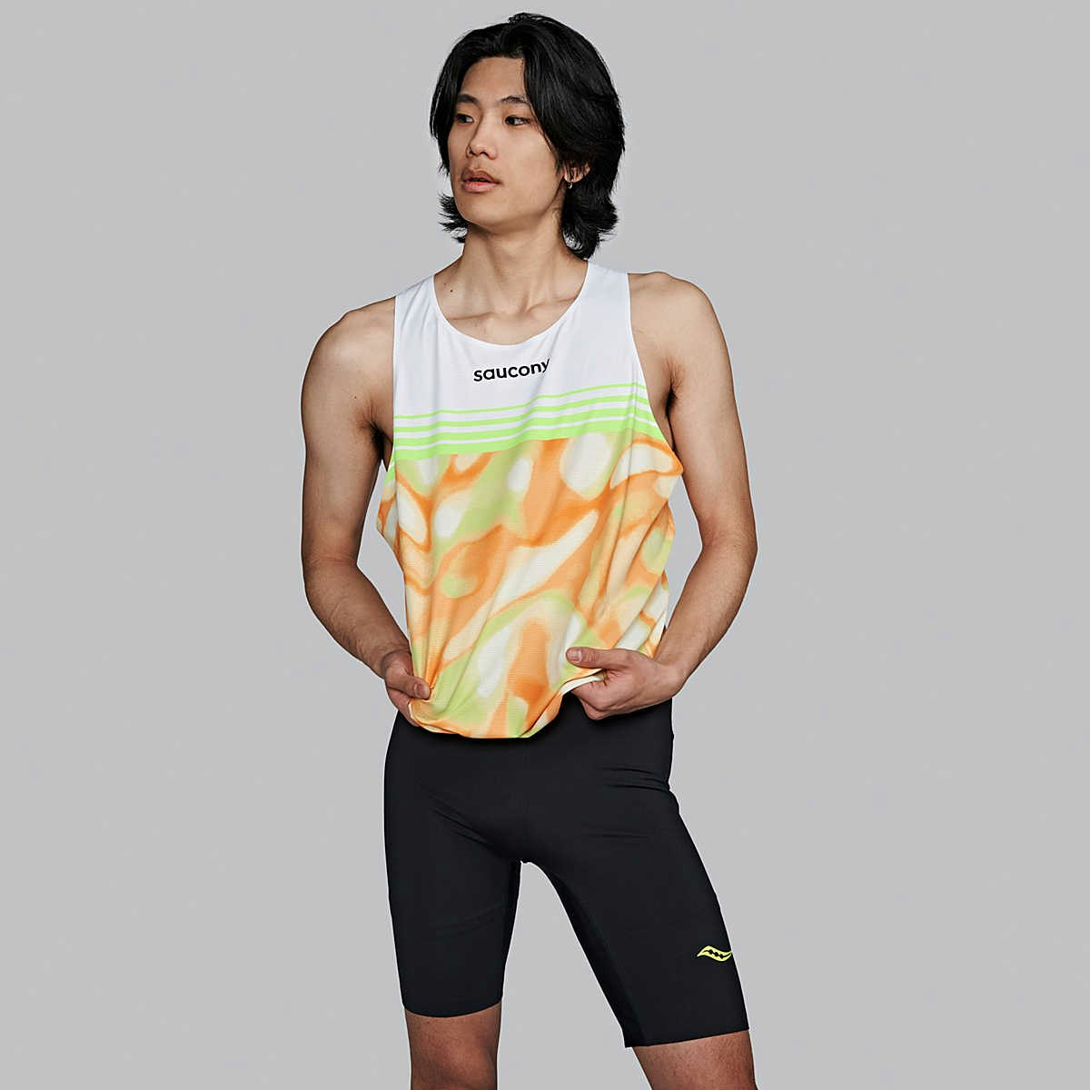 Saucony Elite Singlet (herr) - Peel
