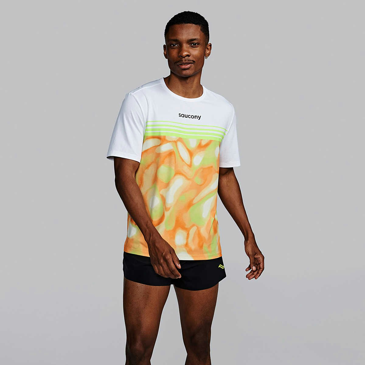 Saucony Elite Short Sleeve (herr) - Peel