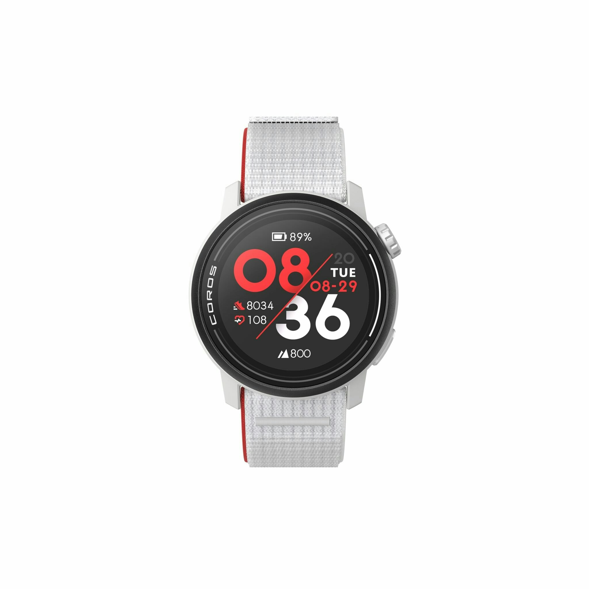 Coros Pace 3 Nylon Chalk (White)