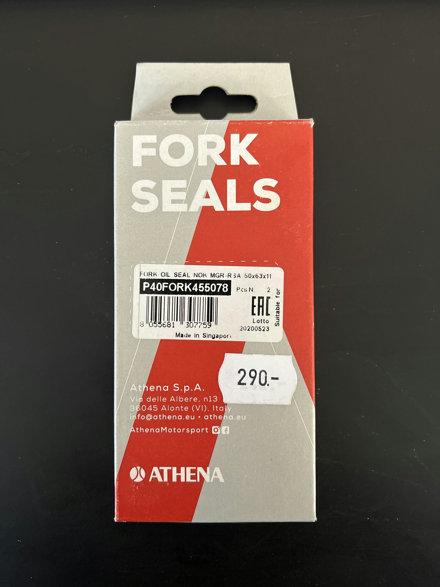 Athena Fork oil seal 50 x 63 x 11