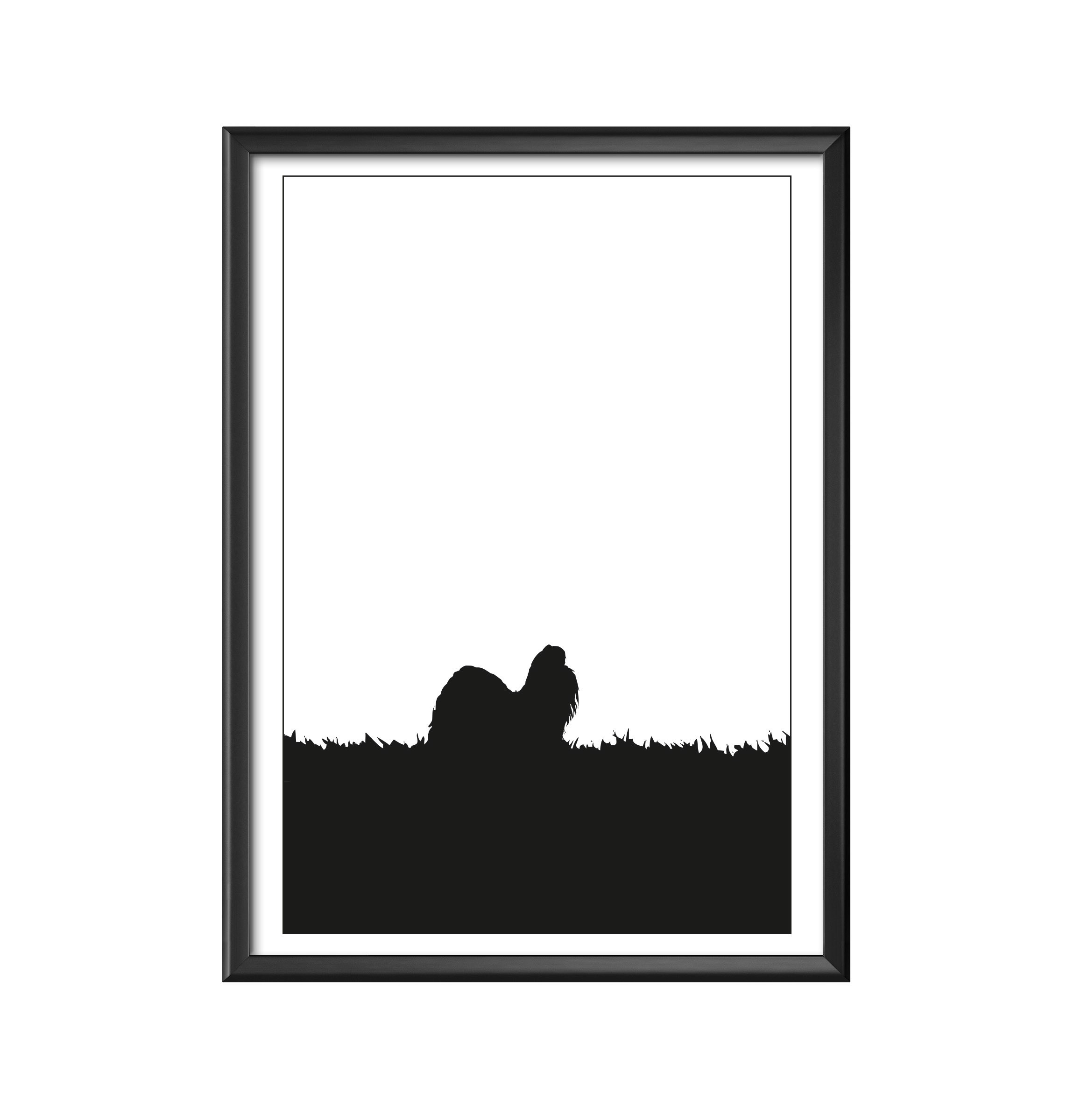 Affisch, print, poster av Shih Tzu
