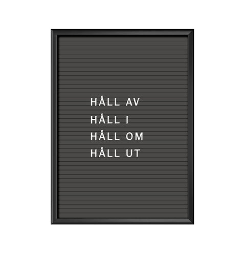 Håll av, Håll i, Håll om, Håll ut...
