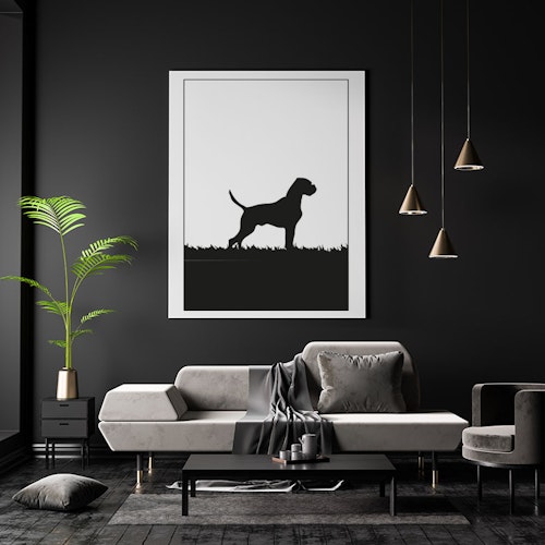 Boxer poster 30x40 cm