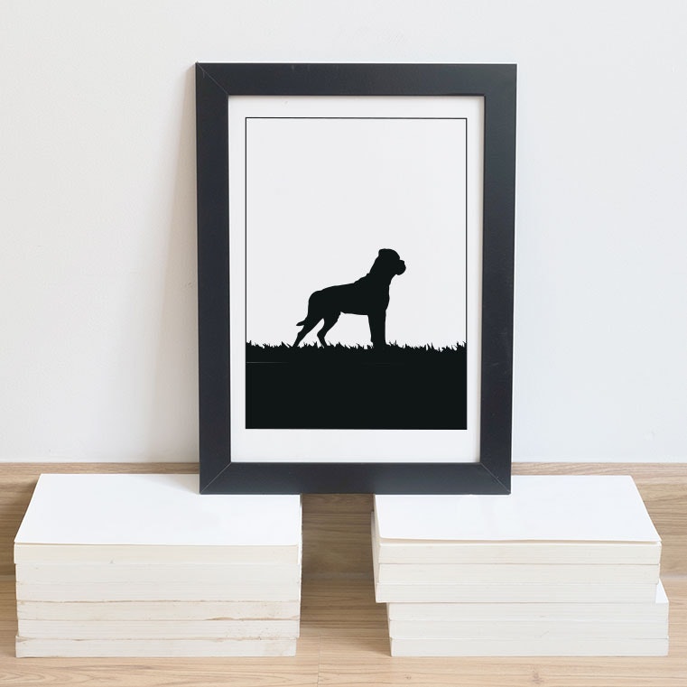 Bullmastiff poster 30x40 cm