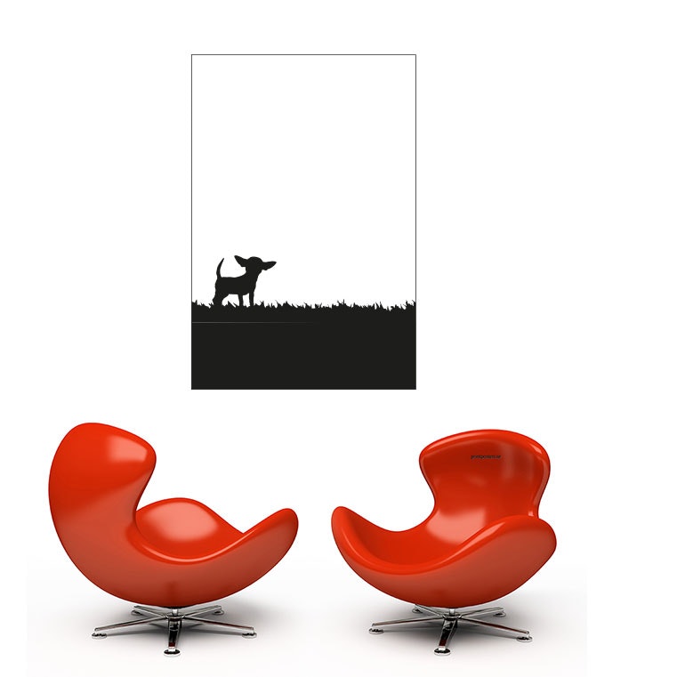 Chihuahua poster 30x40 cm