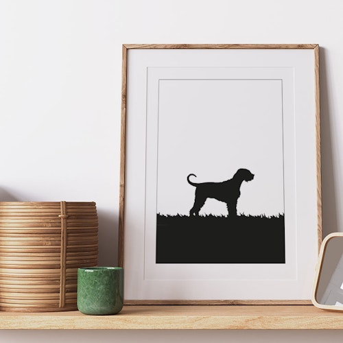 Riesenschnauzer 30x40 cm