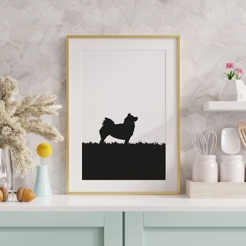 Samojed 30x40 cm