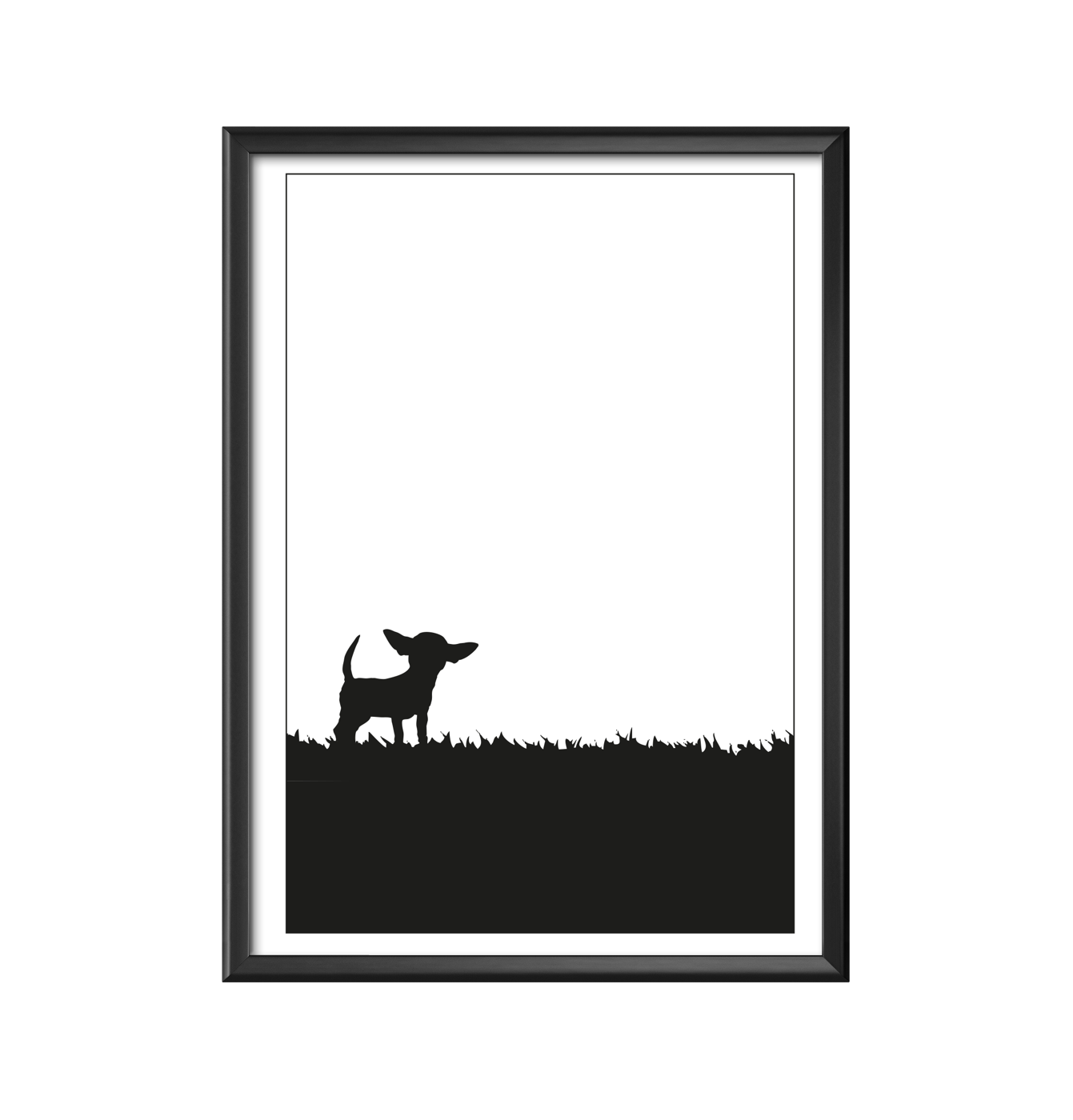 Chihuahua poster 30x40 cm