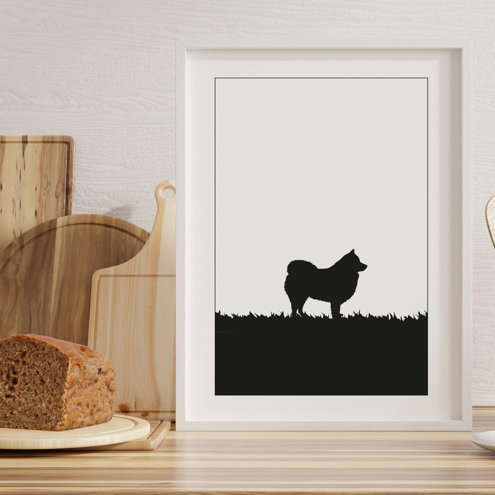 Finsk lapphund poster 30x40 cm