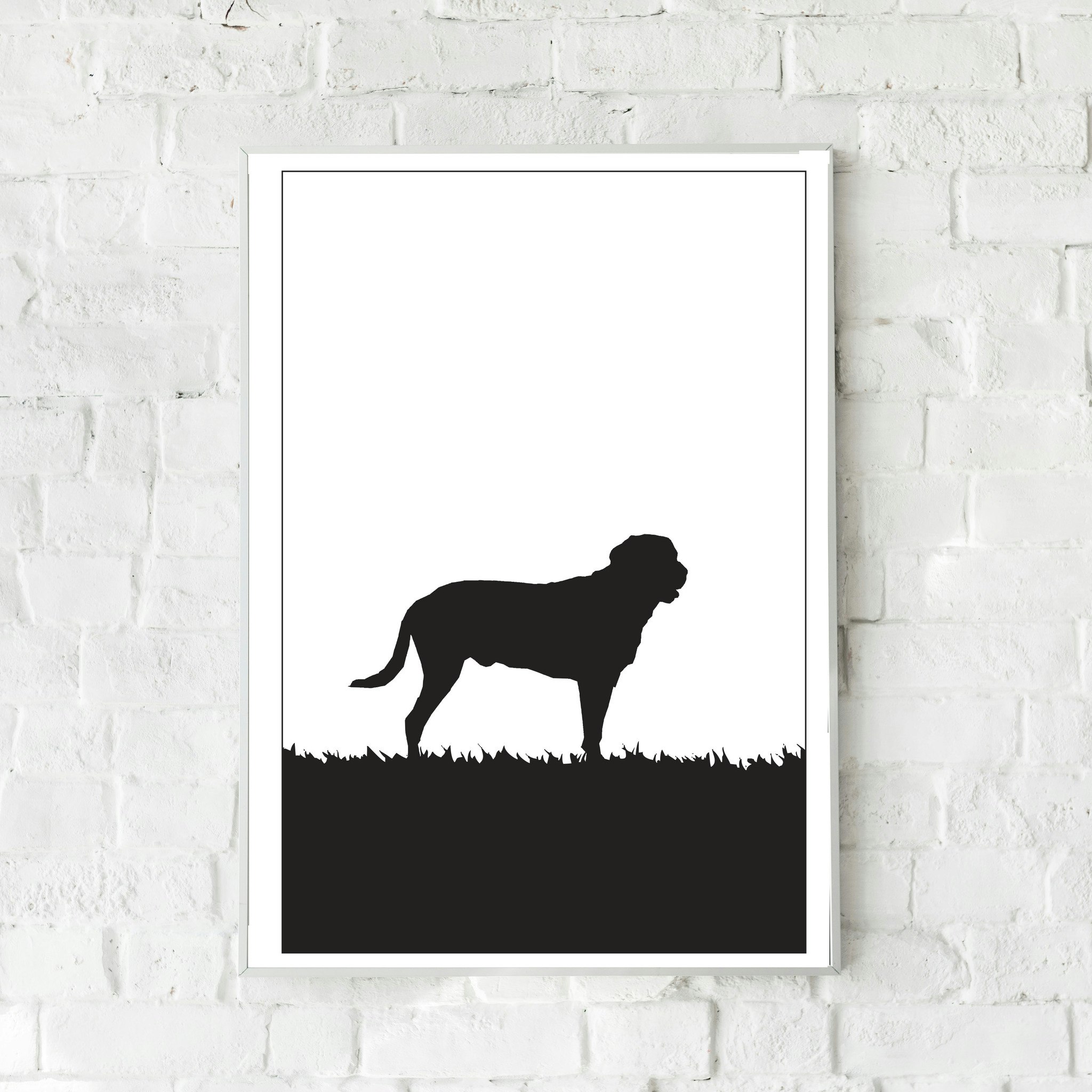 Broholmer poster 30x40 cm