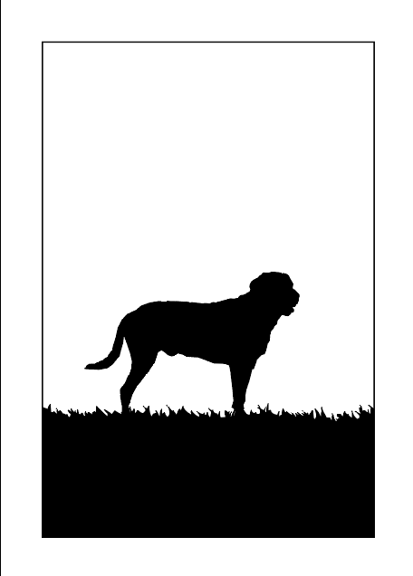 Broholmer poster 30x40 cm