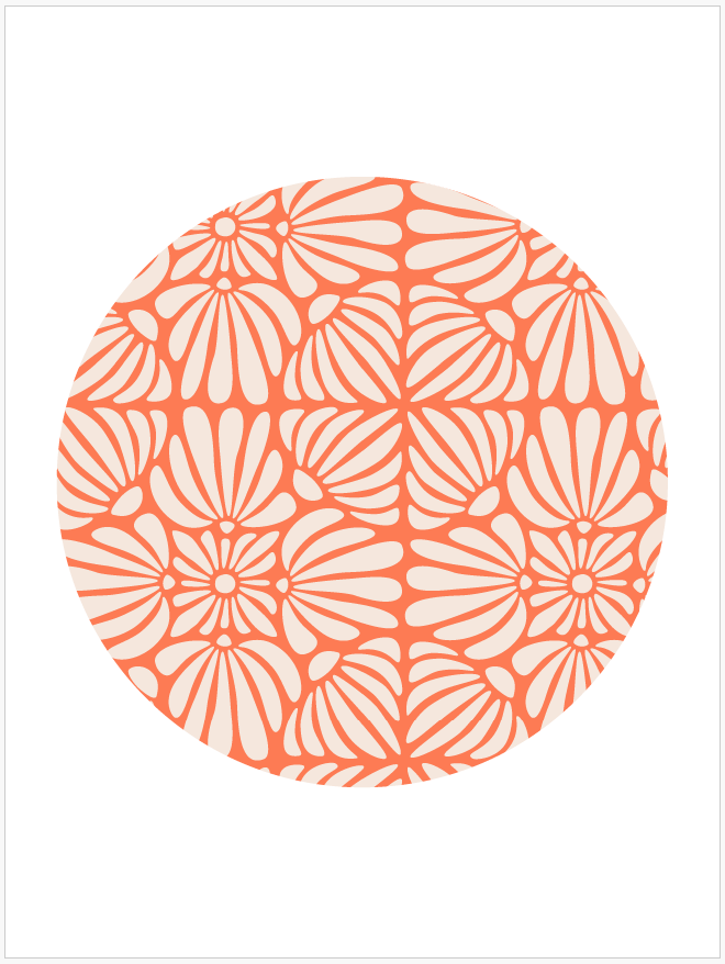 Circle of flowers
