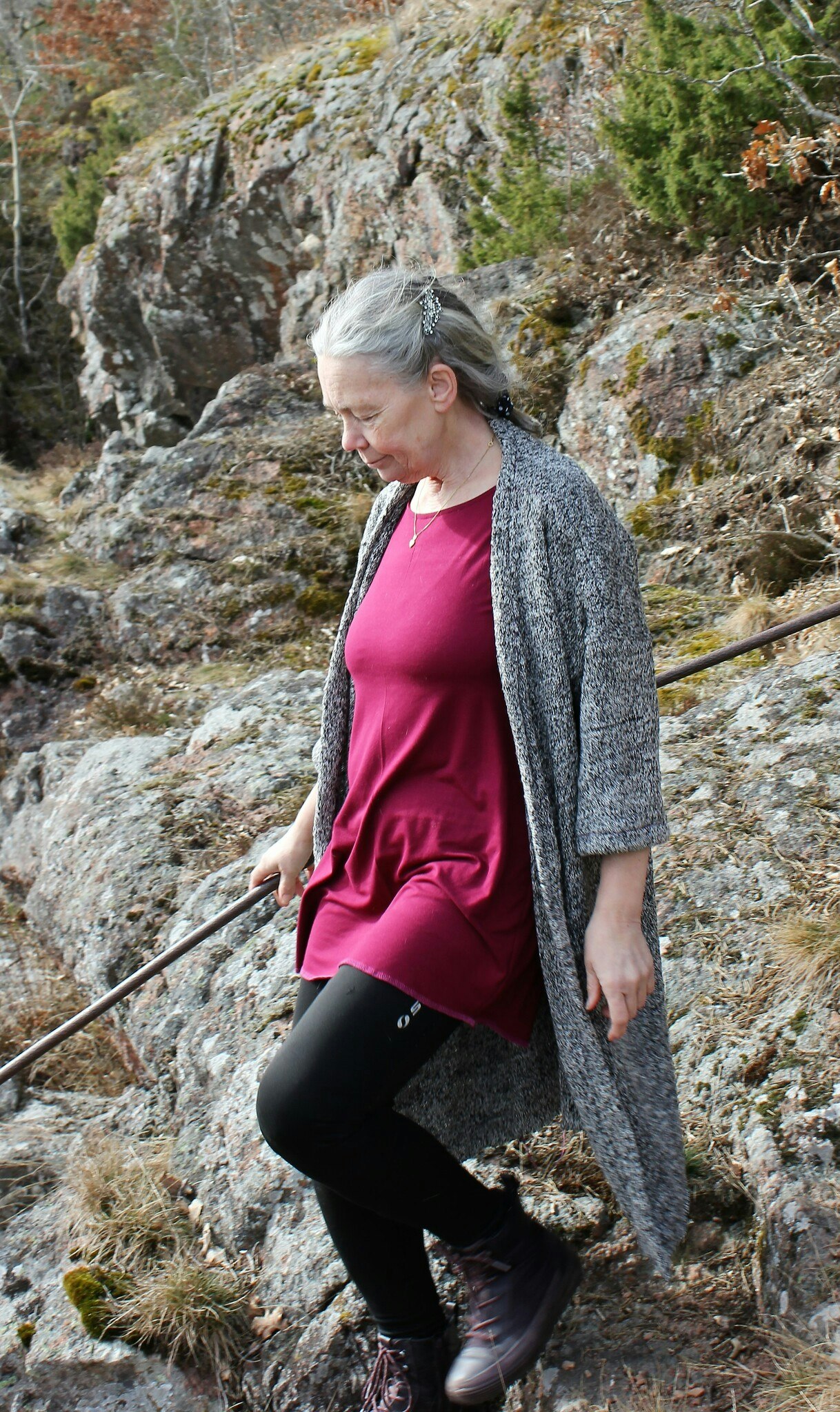 Glittrig Kimono Kofta