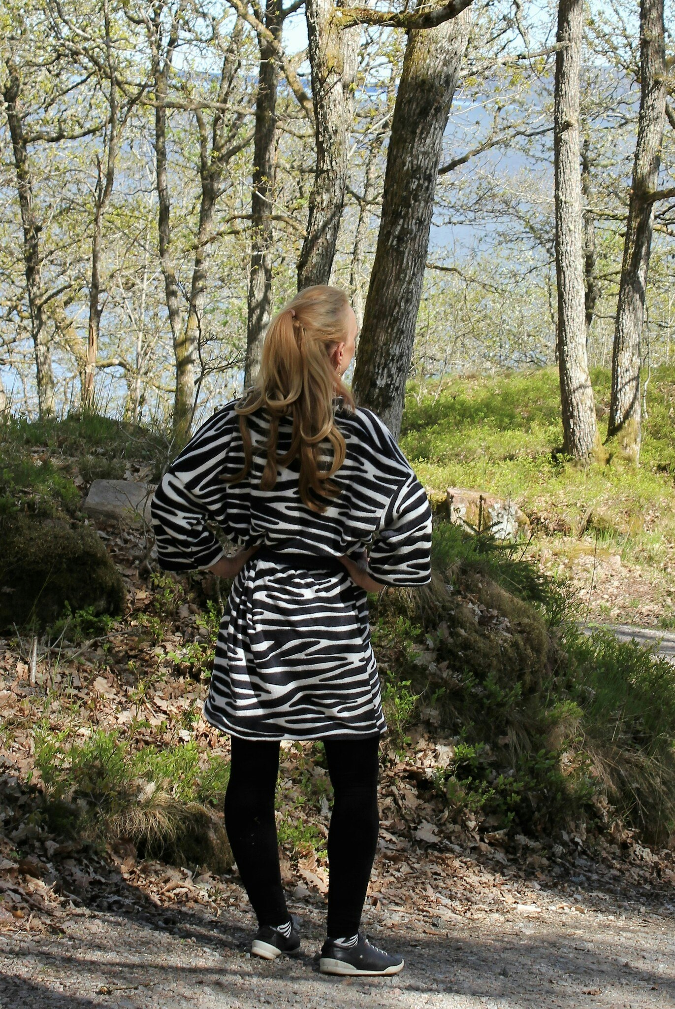 Zebra Kimono Kofta