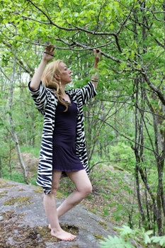 Zebra Kimono Kofta