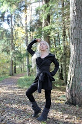 Svart snygg Softshell jacka