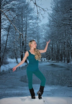 Turkosa Tights