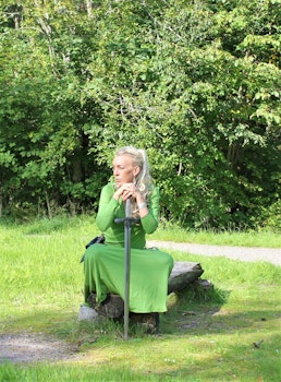 Grön Klänning