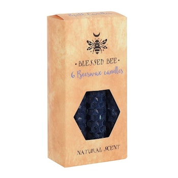 Blå "visdom" bivax Magic Spell Candles