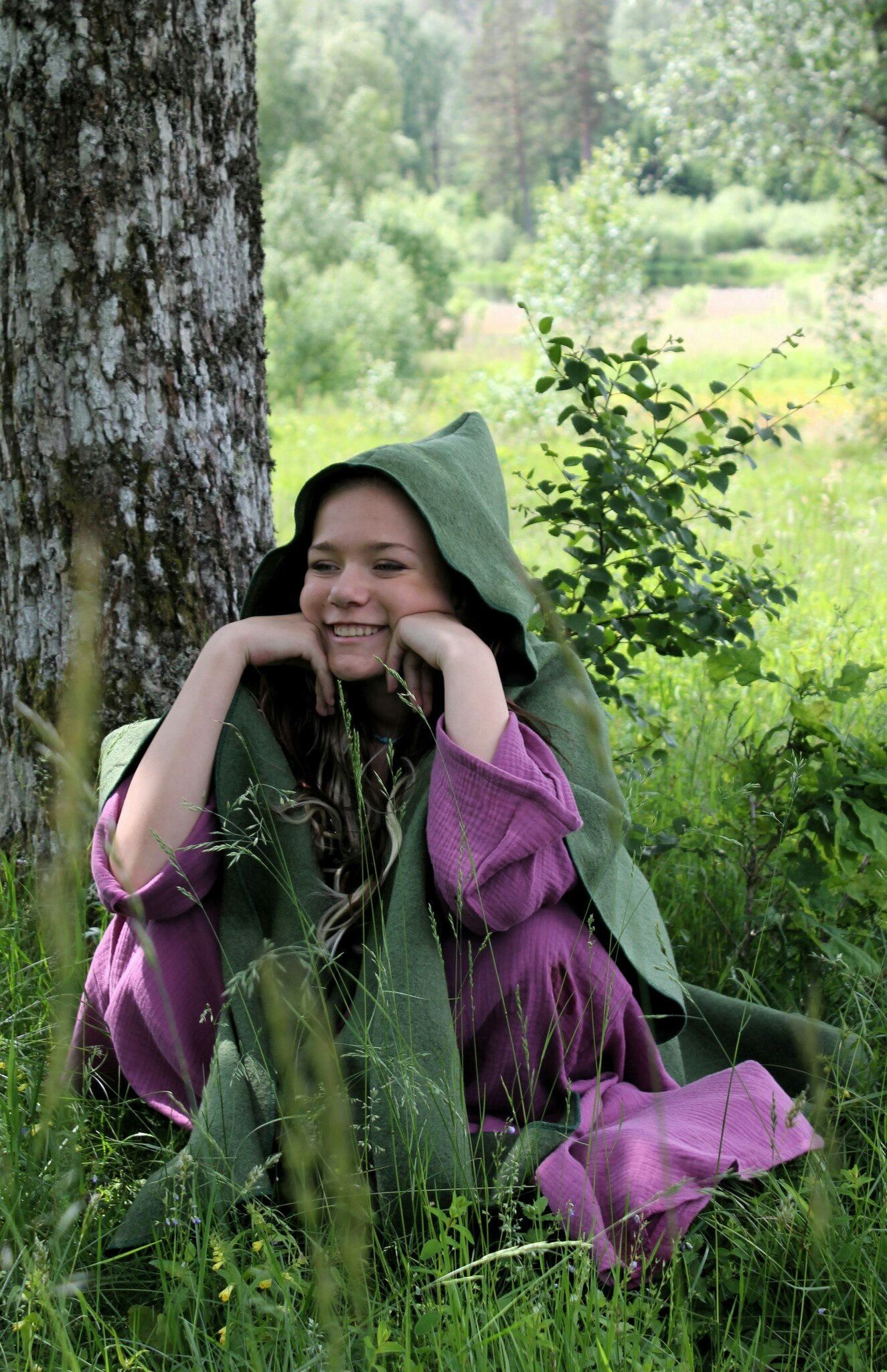 Grön Barn Cape EKO fr. 599kr