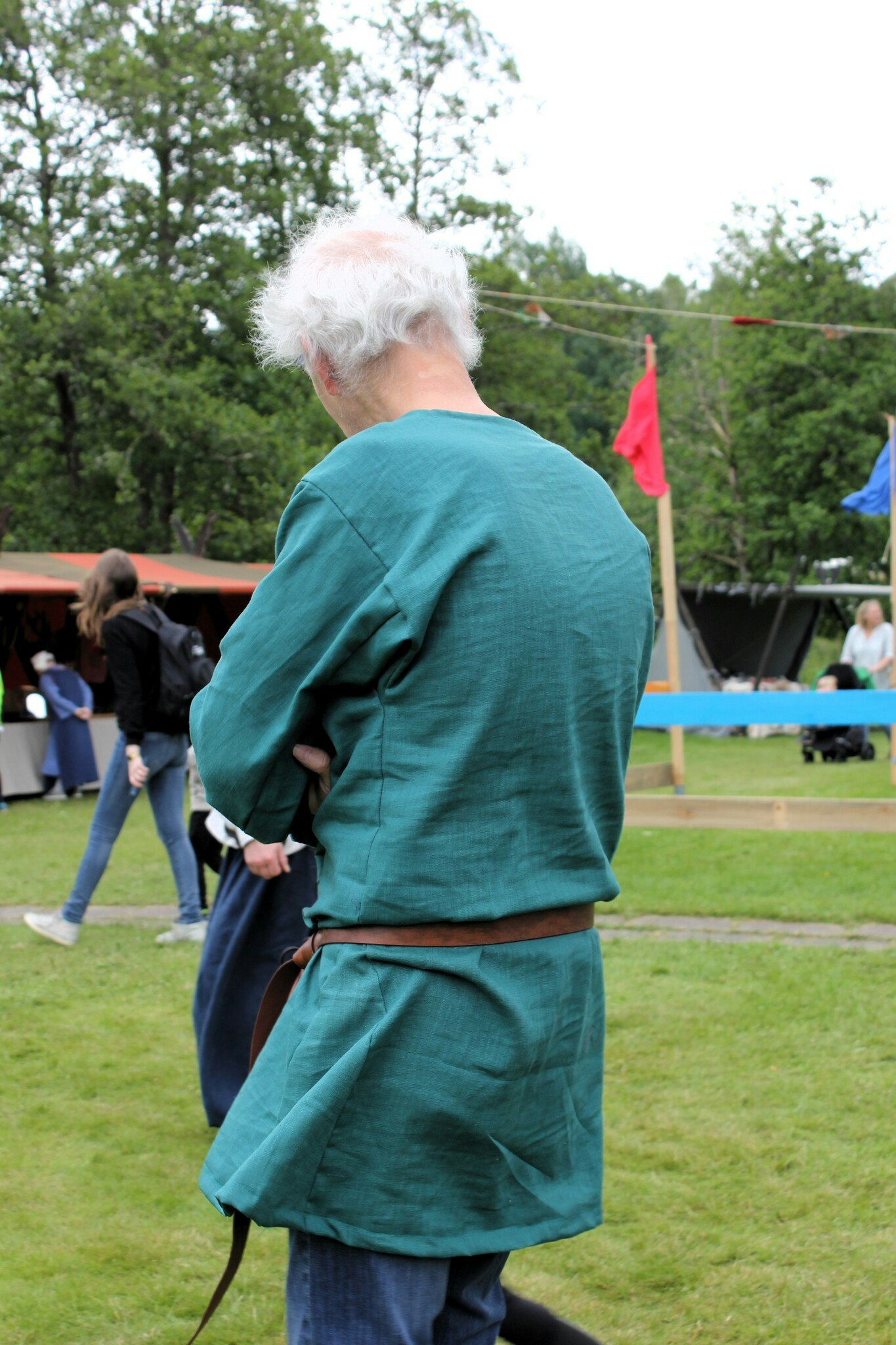 Viking herr skjorta i turkos