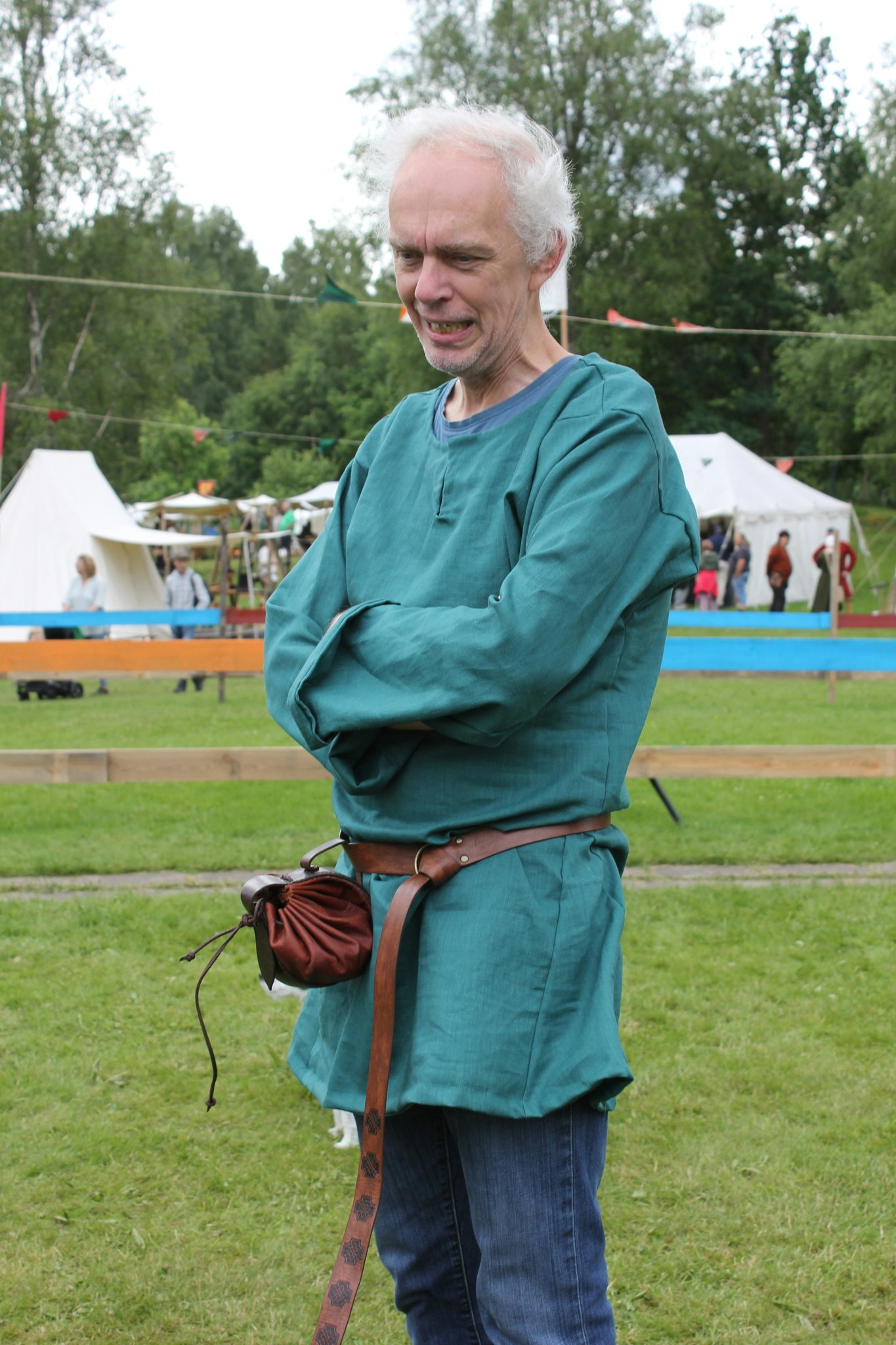 Viking herr skjorta i turkos