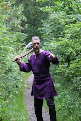 Lila Viking herr skjorta