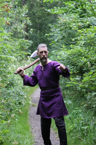 Lila Viking herr skjorta