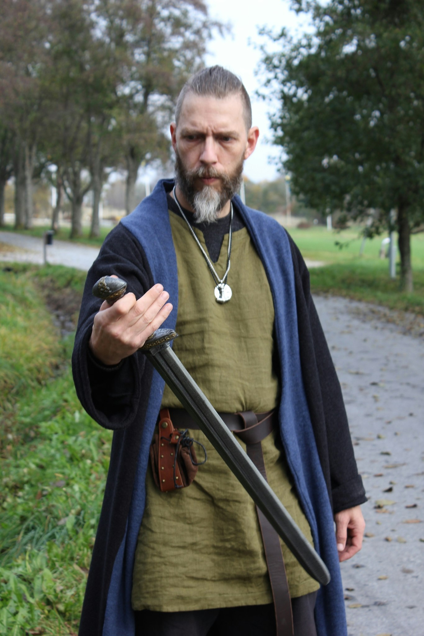 Grön Viking skjorta