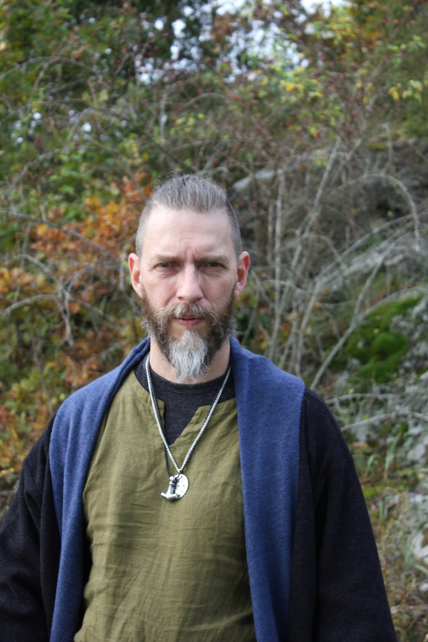 Grön Viking skjorta