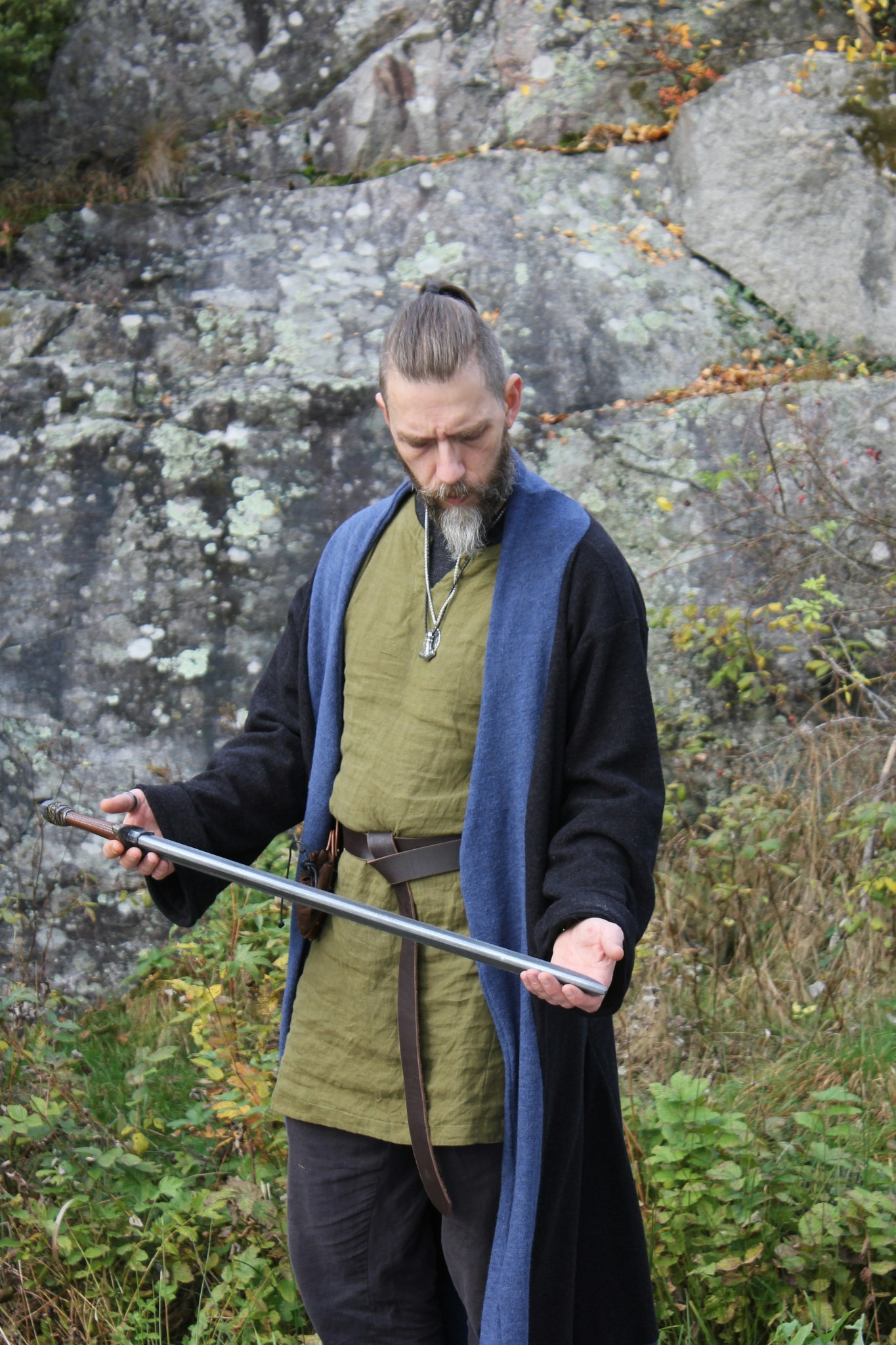 Grön Viking skjorta
