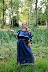 Ull vikingaklänning ett elegant fornfynd