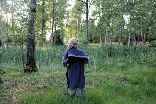 Ull vikingaklänning ett elegant fornfynd