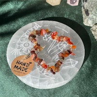 Armband - Karneol - Chips