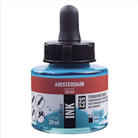 522 Turquoise Blue Amsterdam ink