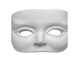 Veniciansk mask, 7 x 4,5 x 3 cm