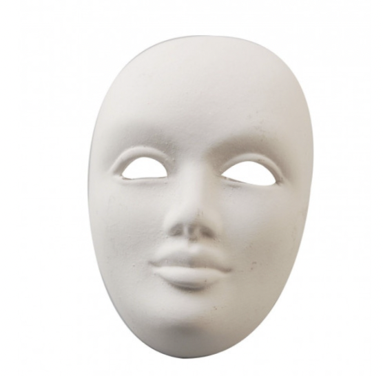 Powertex Venetiansk mask, 8,5x6x4cm