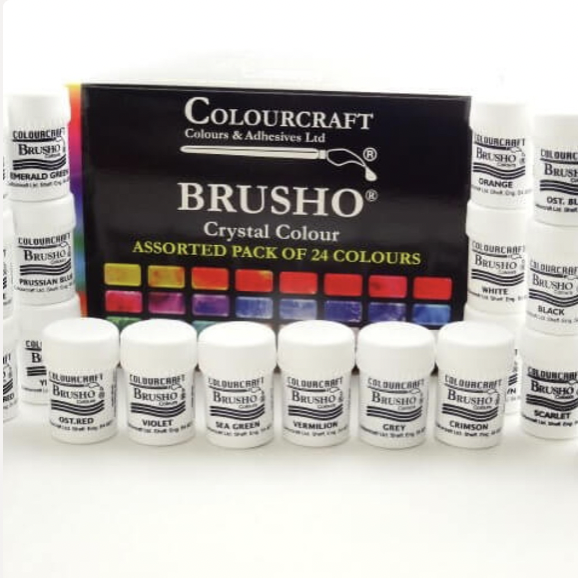 Brusho 24 pack